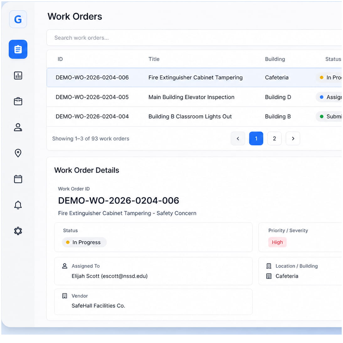IDEA platform dashboard preview